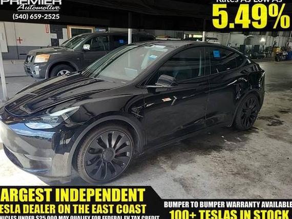 TESLA MODEL Y 2022 7SAYGDEF0NF538096 image